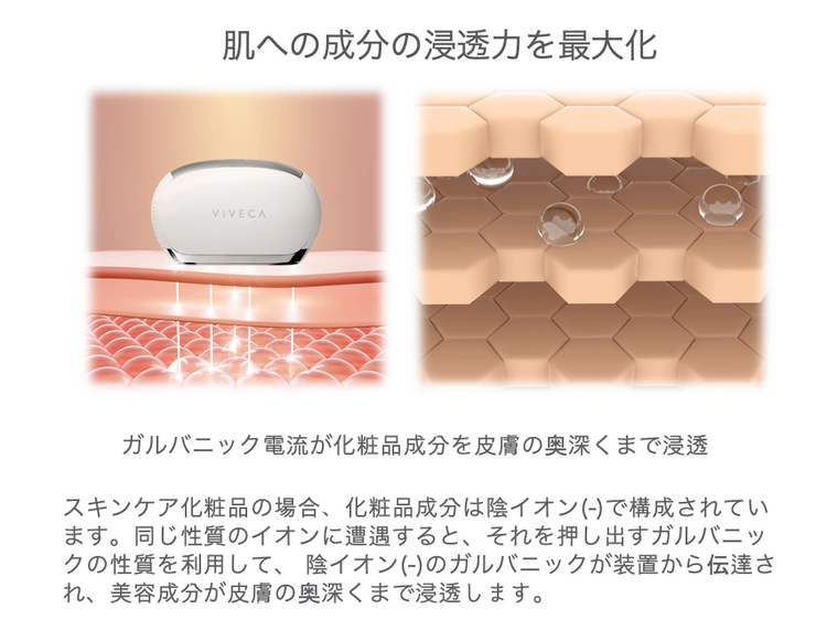 VIVECA リボーンガルバニックデバイス(EMS)
